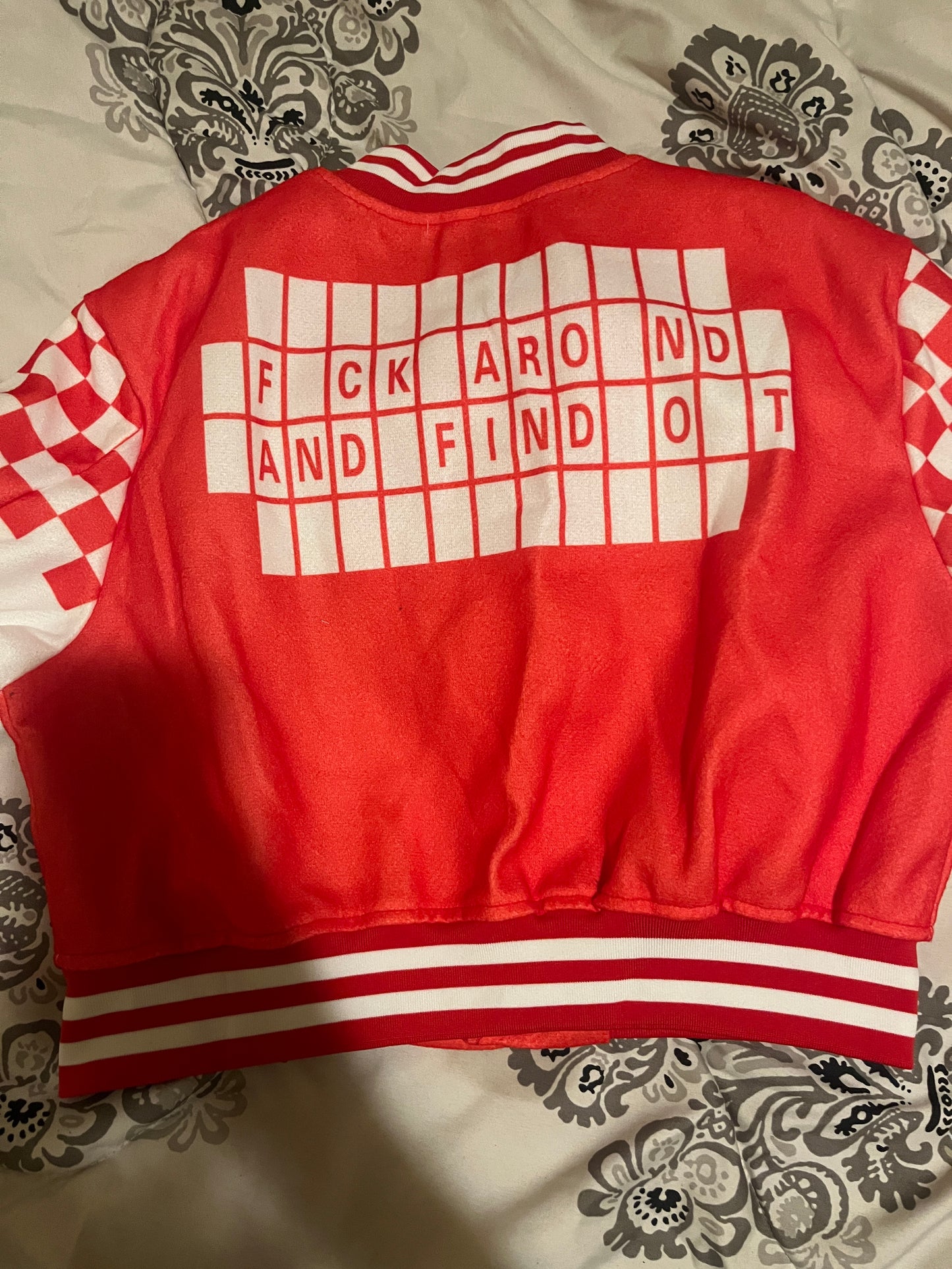F*** find out jacket