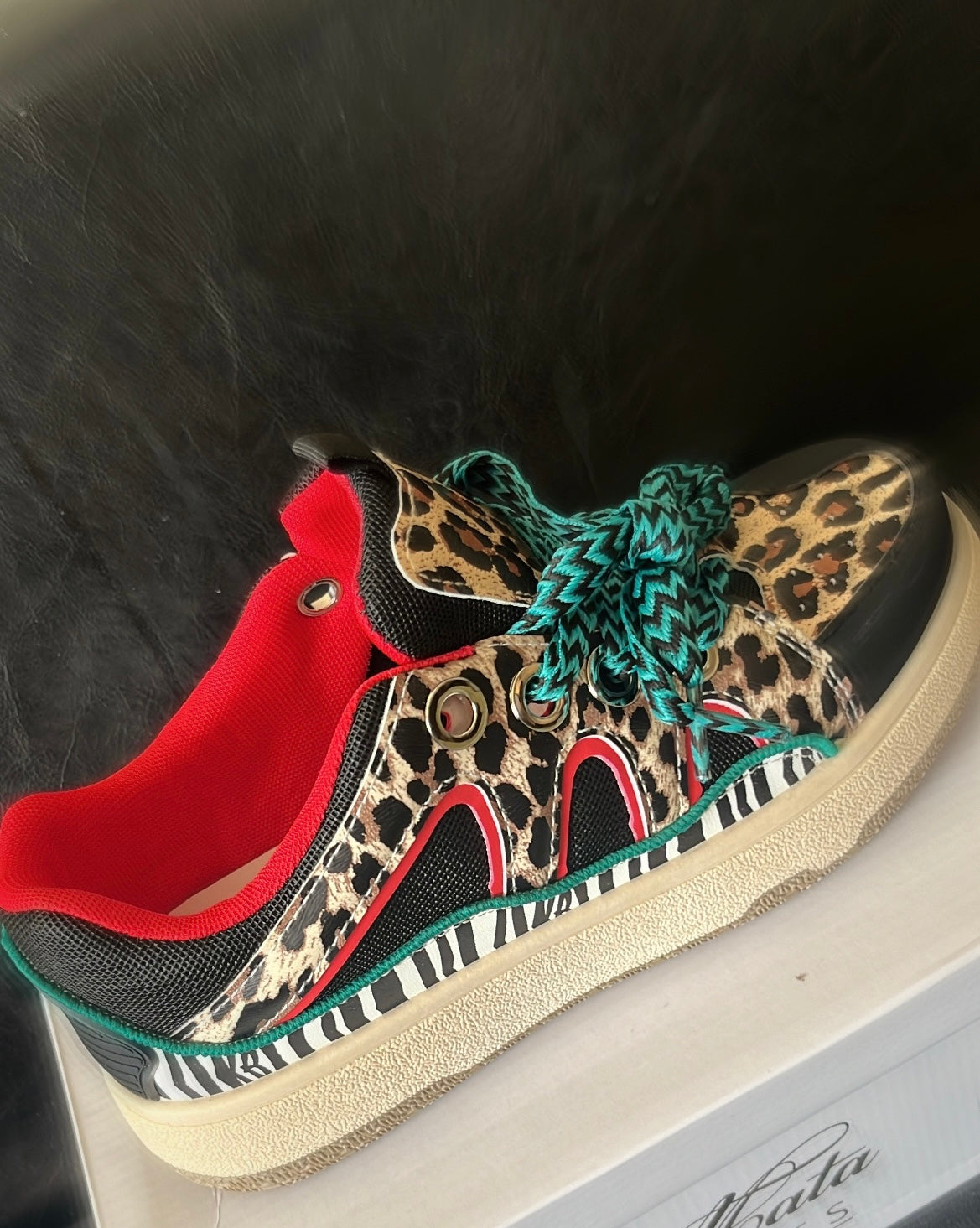 Mixed Prints sneakers