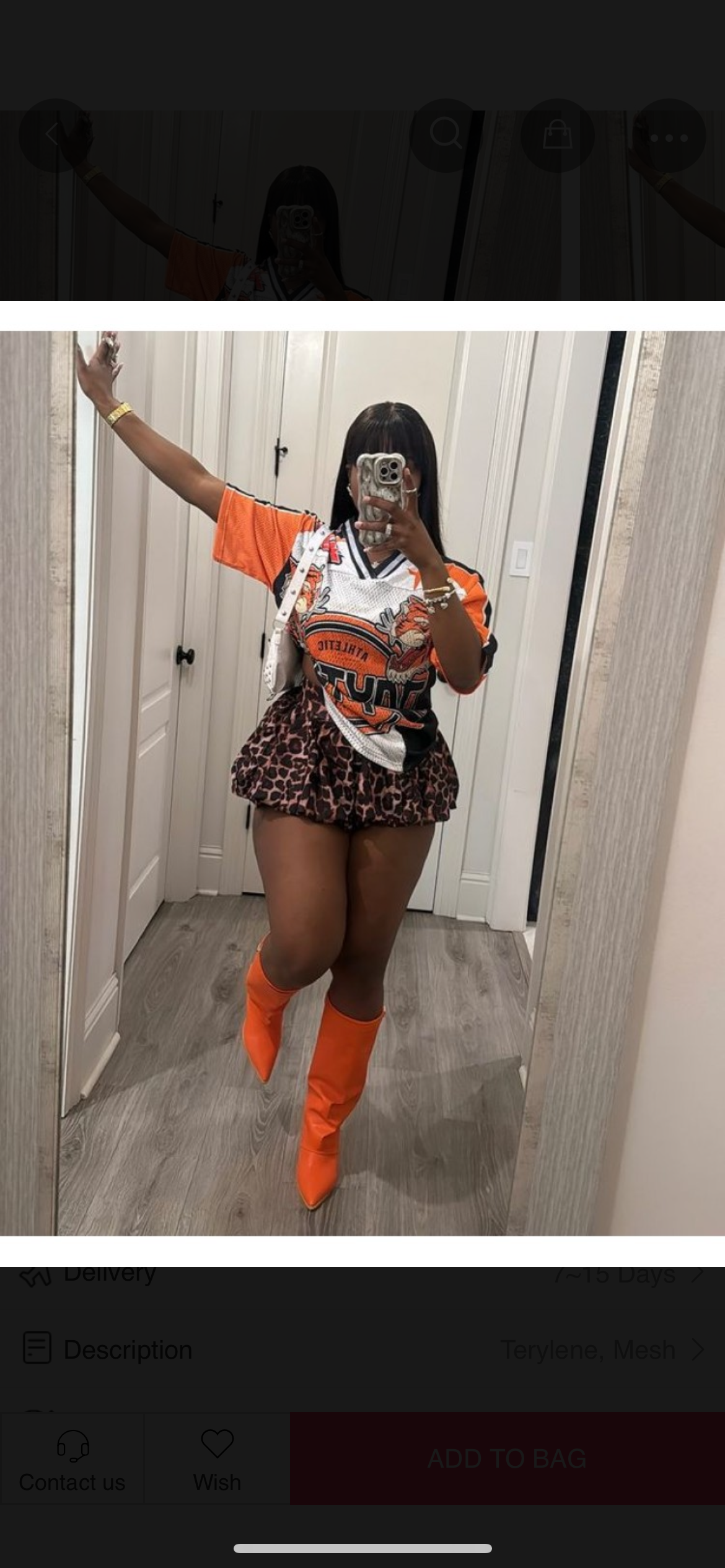 Tiger jersey